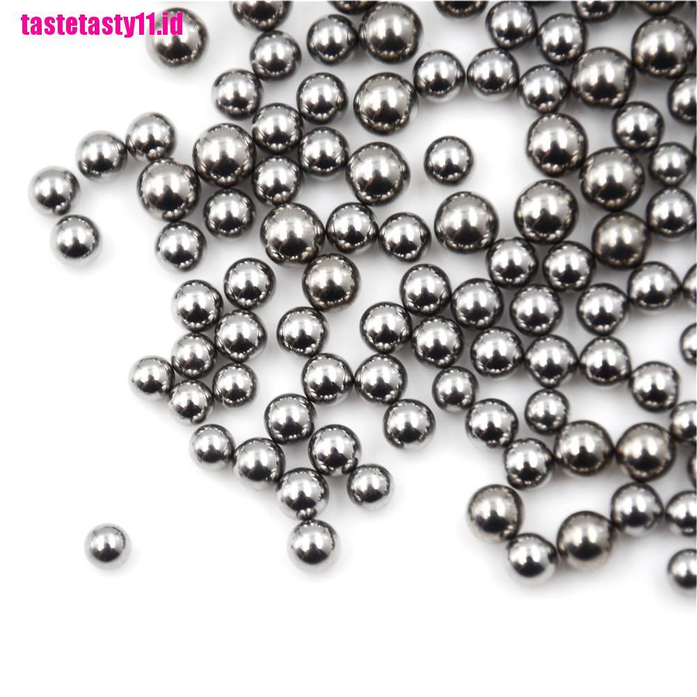 【TTID】100pcs Bicycle Replacement Silver Tone Steel Bearing Ball 4/4.5/5/5.5MM D