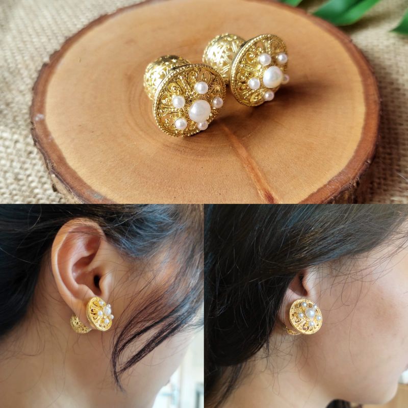 Sumpel Bali Alpaka// anting bali