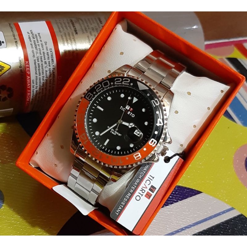 jam tangan pria Original TICARTO 3859