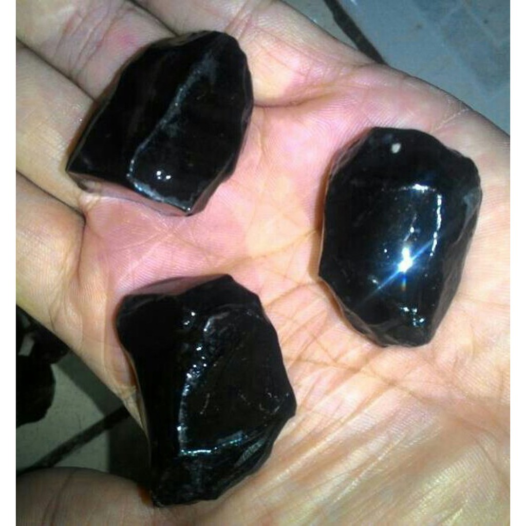 Black Safir Rough Grosir 1kg Harga Termurah