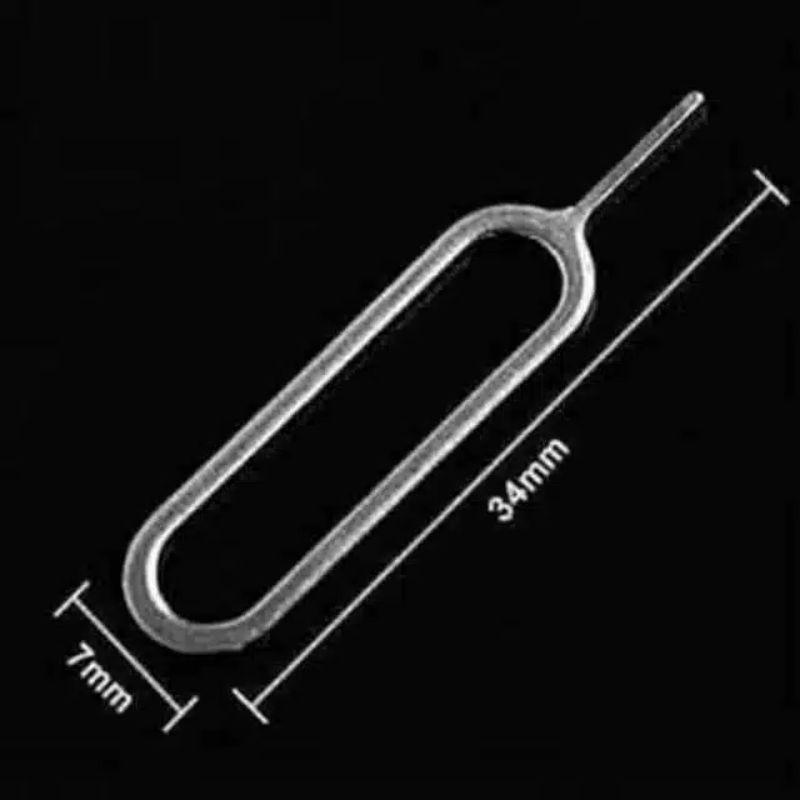 sim Card Tray Ejector Besi Tebal Simcard Pembuka Kartu Perdana HP Memory Card