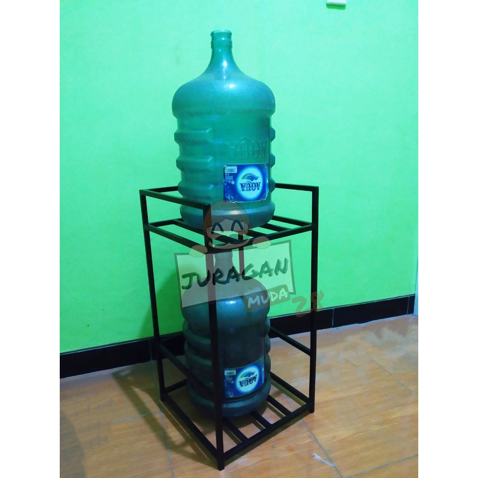 Rak Tempat Galon Magic Comp Meja Dipenser Susun 2