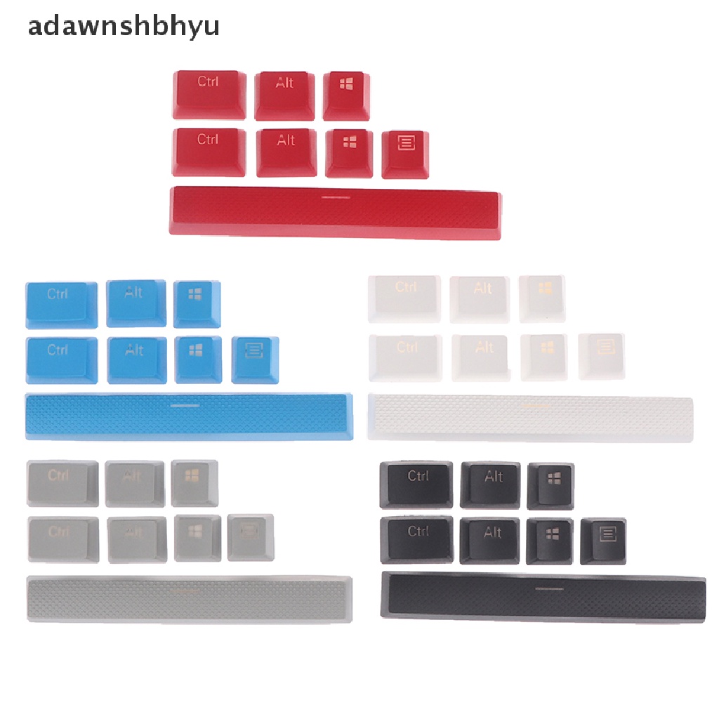 Keycaps PBT adawnshbhyu Untuk Topi Kunci Keyboard Gaming Corsair K65 K70 K95 Logitech G710