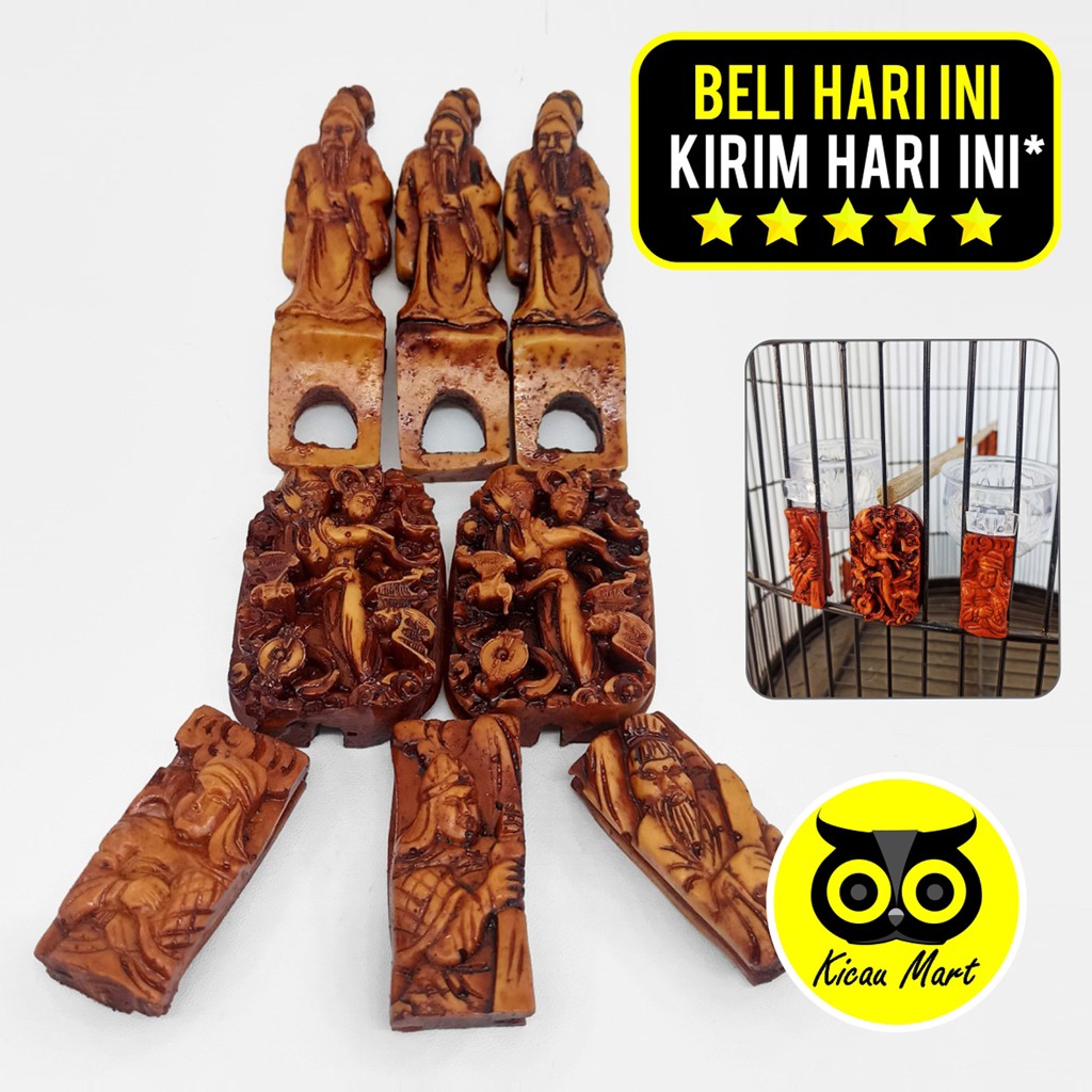 VARIASI SANGKAR MURAI KLASIK MOTIF DEWI QUAN IN VARIASI SANGKAR MURAI KLASIK VARIASI STOPER KANDANG BURUNG ANIS MURAI KACER KAYU KLASIK VARIASI DUDUKAN TANGKRINGAN CEPUK AKSESORIS SANGKAR BURUNG
