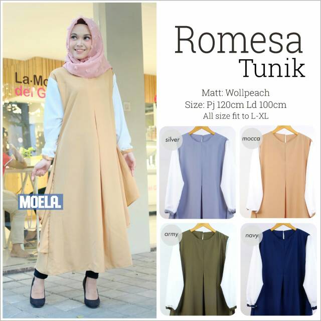 ROMESA TUNIK original Moela