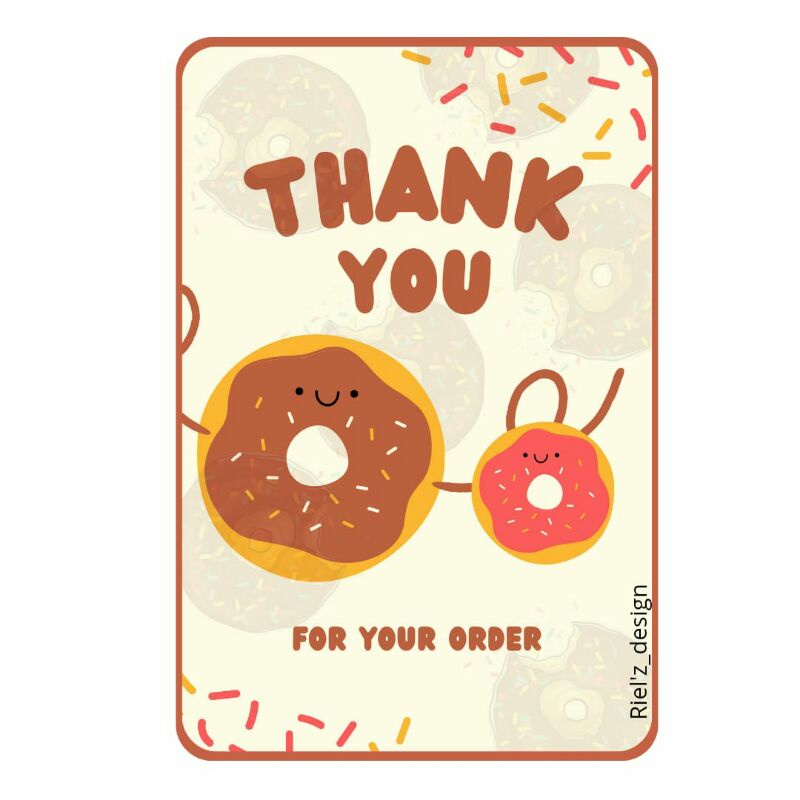 

Stiker thank you