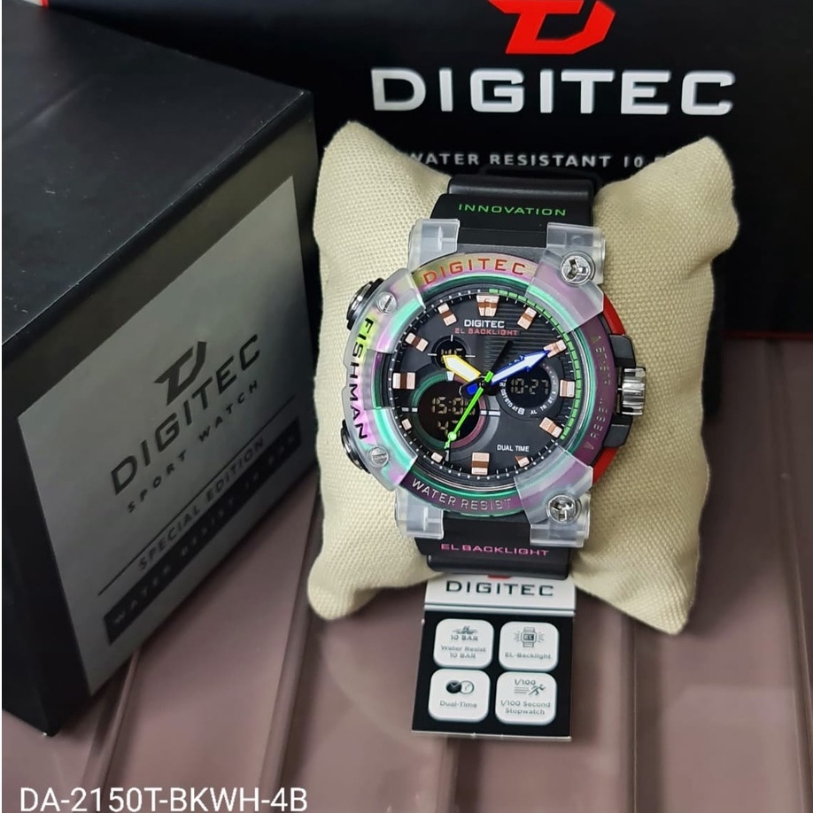 Jam Tangan DIGITEC ORIGINAL DA2150T / DA-2150T / DA 2150T / DG 2150 / DG2150T Digitec Fishman Specia