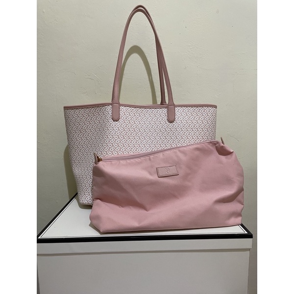 Izzy Canvas Tote Bag Buttonscarves