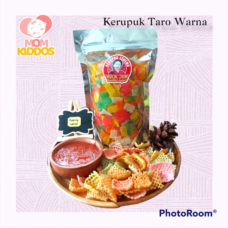 

KERUPUK TARO WARNA KERUPUK MENTAH KERING KUALITAS PREMIUM