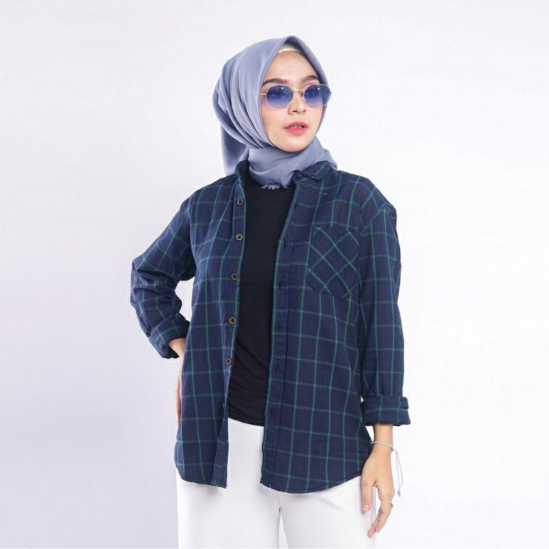 kemeja flanel import pria wanita over size ready siap kirim kemeja flanel kemeja flanel wanita import real pic