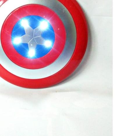 ✧ MAINAN TAMENG CAPTAIN AMERICA / PERISAI TAMENG CAPTAIN AMERICA LED ➨