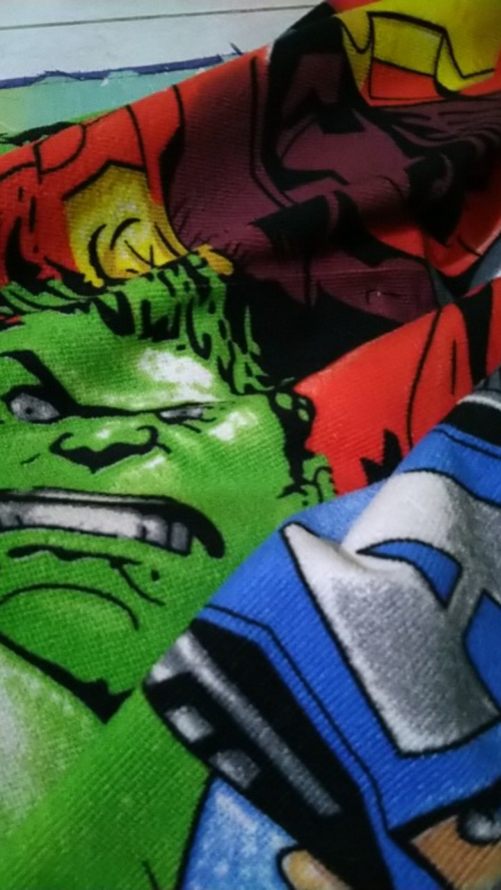 Handuk Karakter  Tipis Hm - Uk -/+ 70* 140 Cm