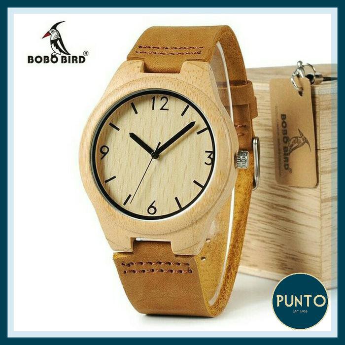 Terlaku Jam Tangan Kayu Pria Dan Wanita (Couple) Bobo Bird F15