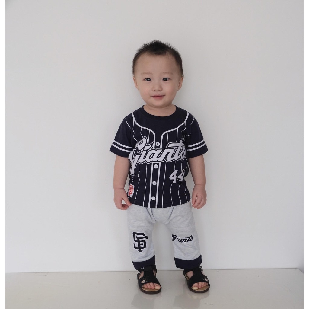 IMK Motif Giant Terbaru Nuna Store / Setelan Baju Bayi 6 bulan - 3 tahun / Baju Anak Laki-laki