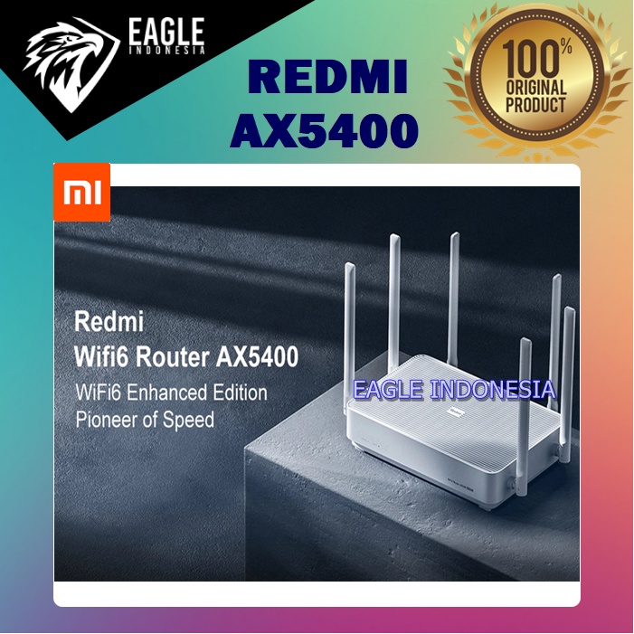 RED-MI AX5400 Mesh Gaming Router WiFi 6 AX Gigabit Dual Band