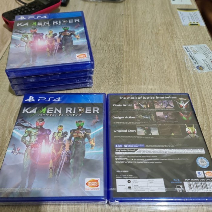 Ps4 Kamen Rider Memory of Heroez
