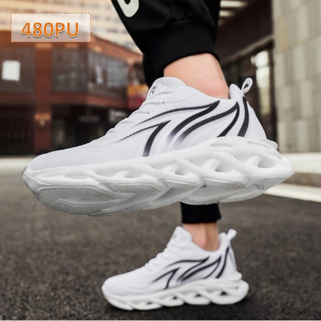 Sepatu Sneakers Pria Motion Fashion Korea - 480 Sol Tebal 2 Cm