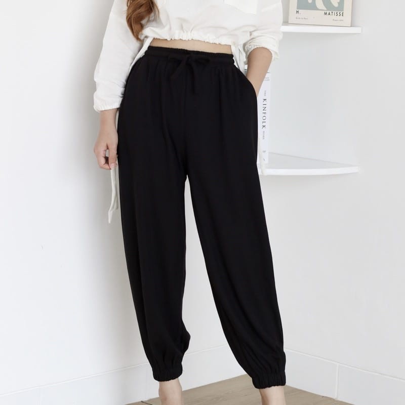 BEFAST - ZEC OOTD Wanita Celana Jogger EVELYN / Jogger Daily / Celana Panjang Jogger / Jogger Wanita / Celana Jogger Polos / OOTD Wanita Remaja Casual /  Terlaris / Termurah / Jogger Santai
