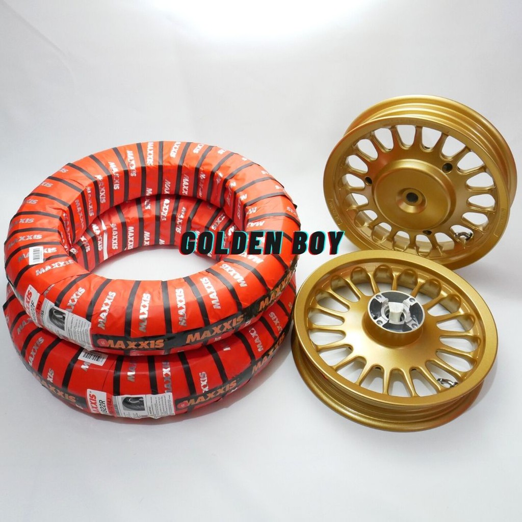 PAKET VELG VND RING 12 BAN MAXXIS SCOOPY 2016 2018 2019 2020 BEAT VARIO 110