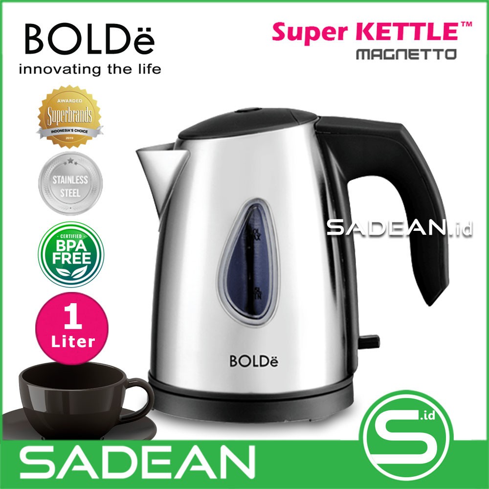 Jual Bolde Super Kettle Magnetto Teko Listrik Pemanas Air Shopee