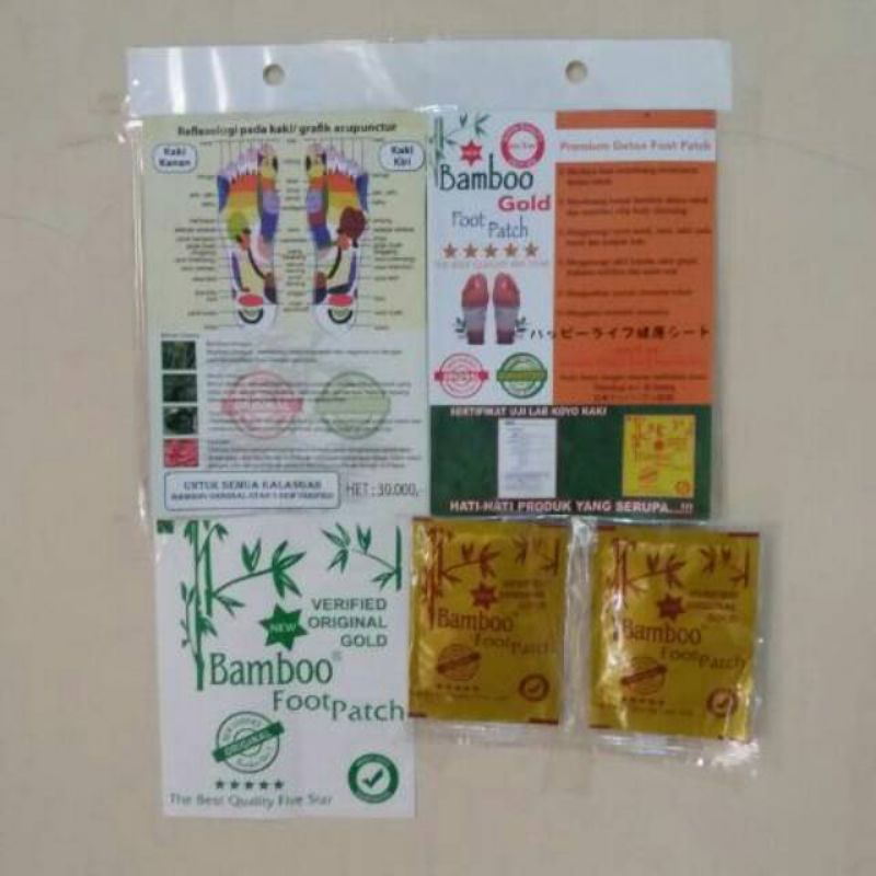 KOYO BAMBOO Merk VBOS Plaster bergambar bambu