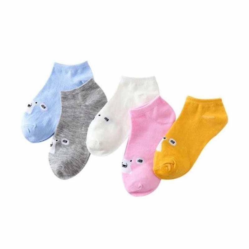 Kaos Kaki Pendek Semata Kaki IMPORT Kaos Kaki Cewek Ankle Beruang Kaos Kaki Perempuan Kaos Mata Kaki