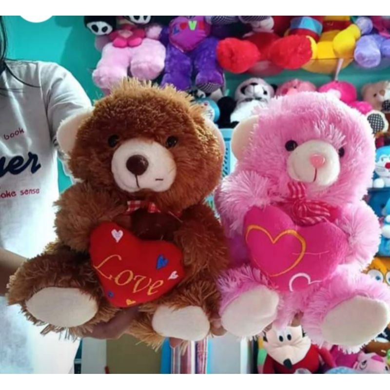 

Bear love duduk TZ ukuran 30 cm pilih warna tinggal chat