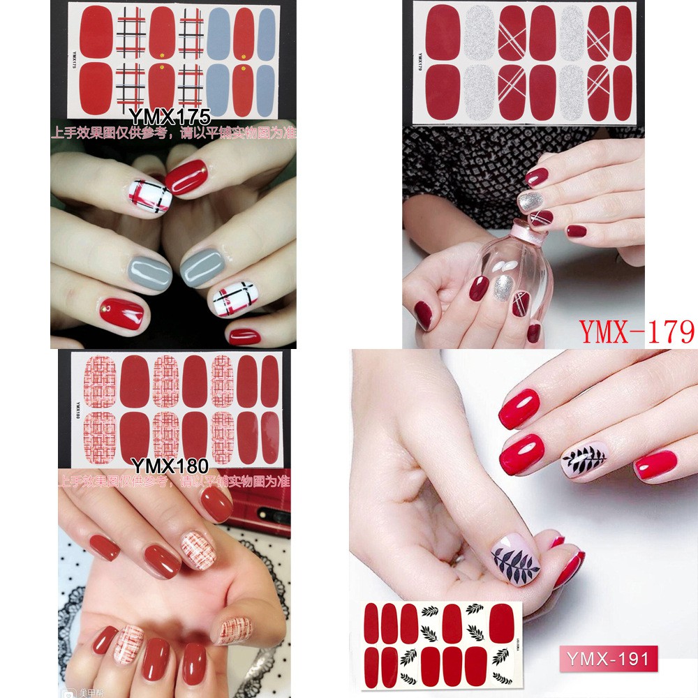 STIKER KUKU NAIL STICKER KARAKTER KODE YMX BAG 5