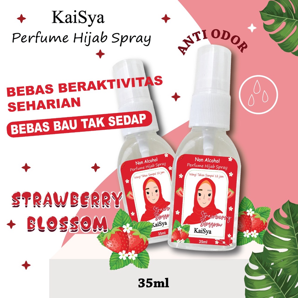 Kaisya Parfum Hijab 35ml - Non Alkohol