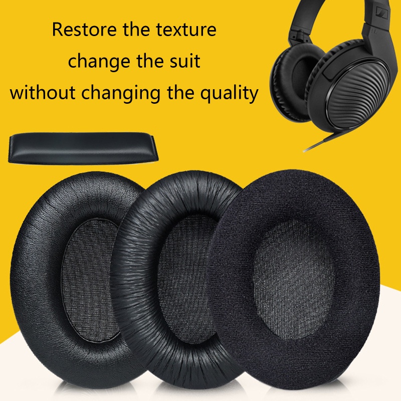 Btsg Bantalan Earpad Headphone Nyaman Untuk Sennheiser HD200 Pro