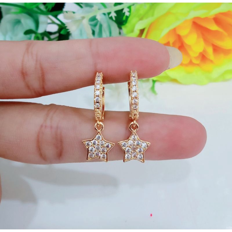 ANTING JEPIT PERMATA DENGAN LIONTIN MOTIF 002Q