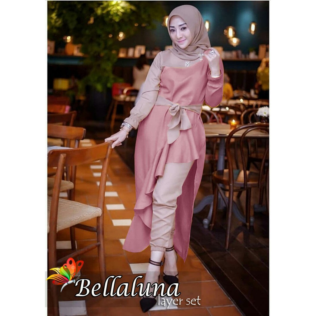 SET BELLALUNA 9 WARNA MOSCREPE