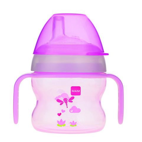 Mam Starter Cup 150ml 4m+ With Handle / Botol susu Spout / Dot Gepeng