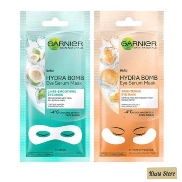 Garnier Eye Mask Serum Masker Kantung Mata dan Mata Panda