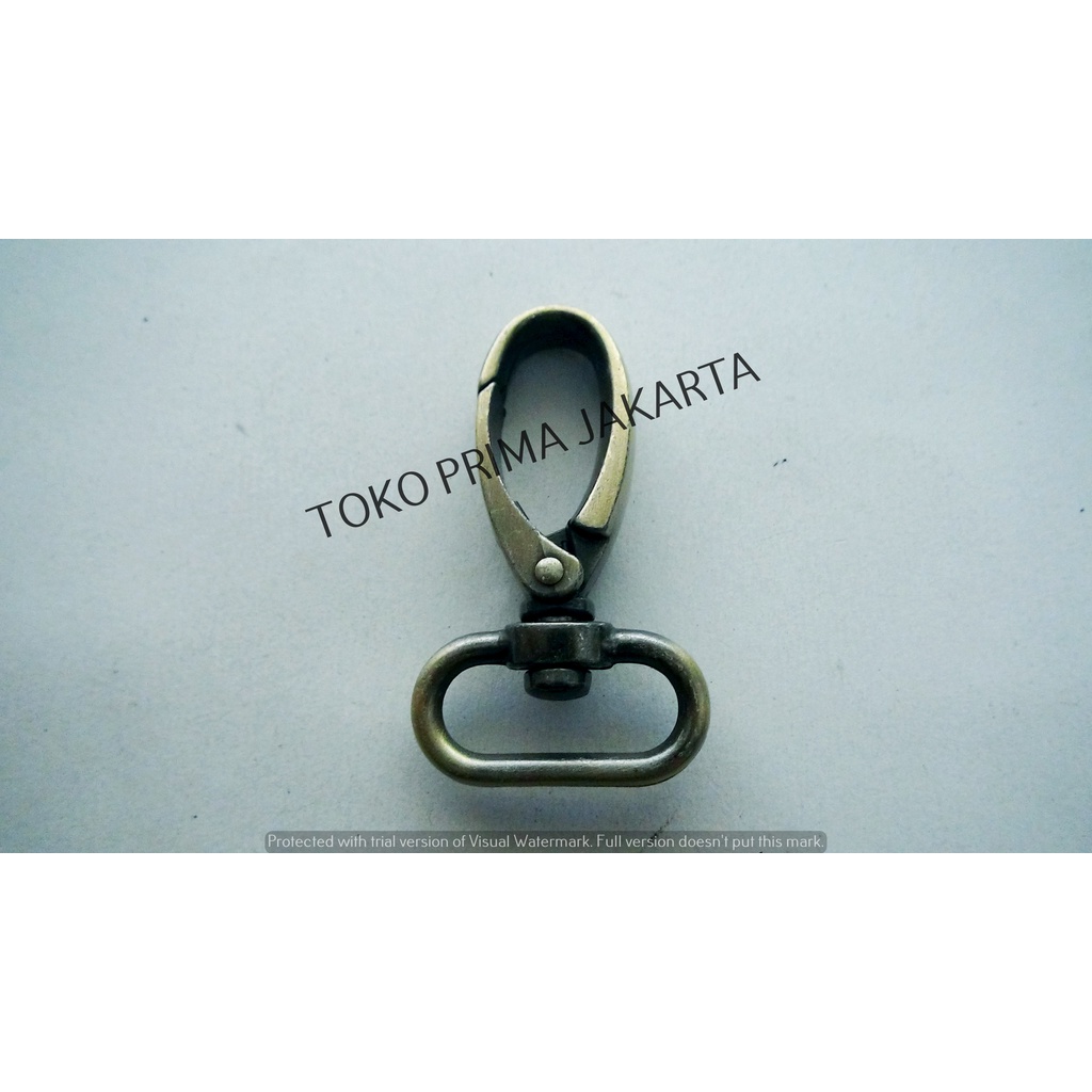 

AKSESORIS CANTELAN GANTUNGAN KOKOT KAITAN METAL BAG HOOK PENGAIT BESI 212-25 MM AG A