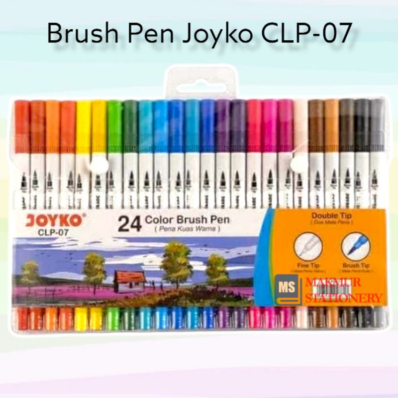 

Brush Pen Joyko 24 Warna CLP-07