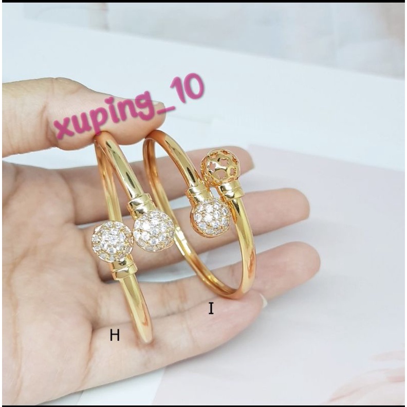 Perhiyasan Gelang Anak Bayi Xuping Bangle