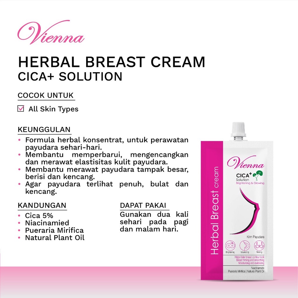 Vienna Herbal Breast Cream