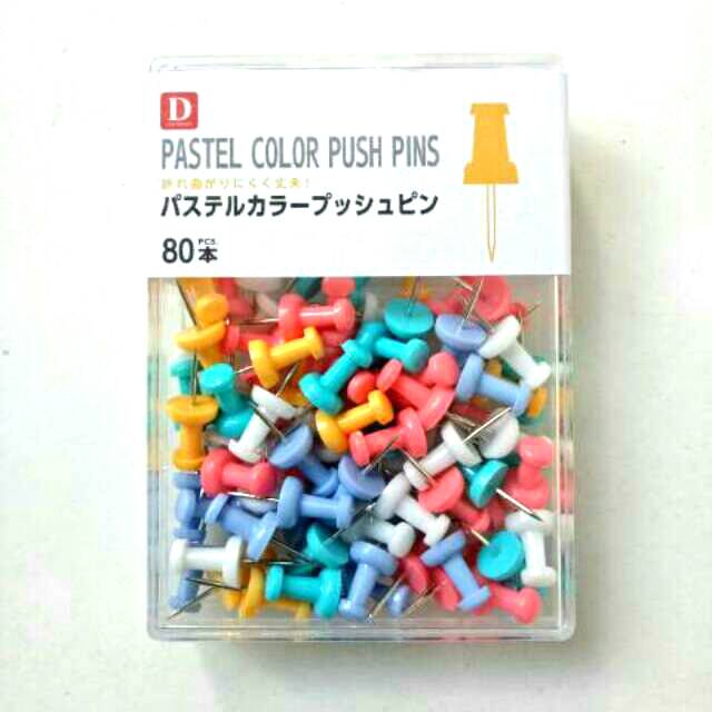 Jarum Paku Hias Premium Japan Push Pins Jarum Paku Dinding