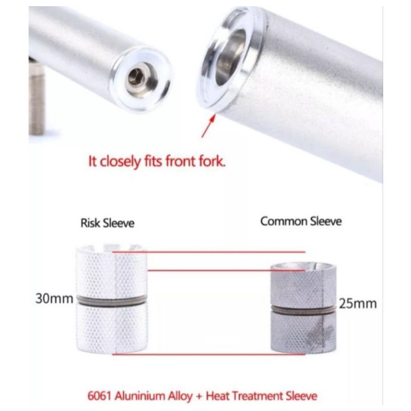 Risk Jangkar Fork Sepeda Top Cap Star Nut Headset Stem Sepeda