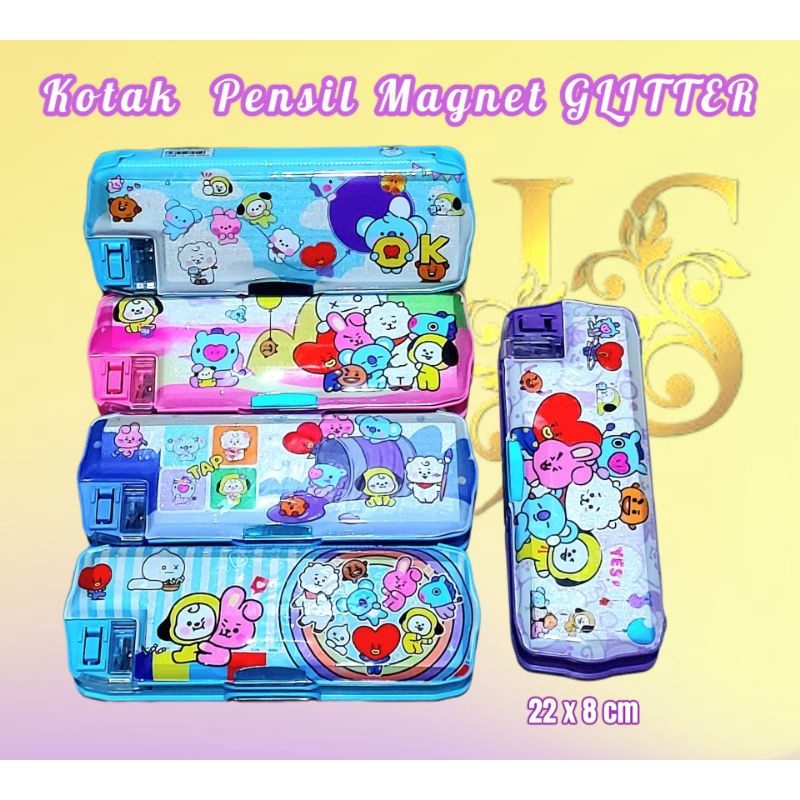 

kotak Pensil Magnet 2 sisi ada rautan Sk517