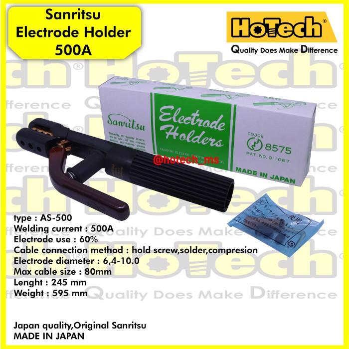 Las | Stang Las 500A| Tang Las | Electrode Holder As500A Sanritsu Asli Japan