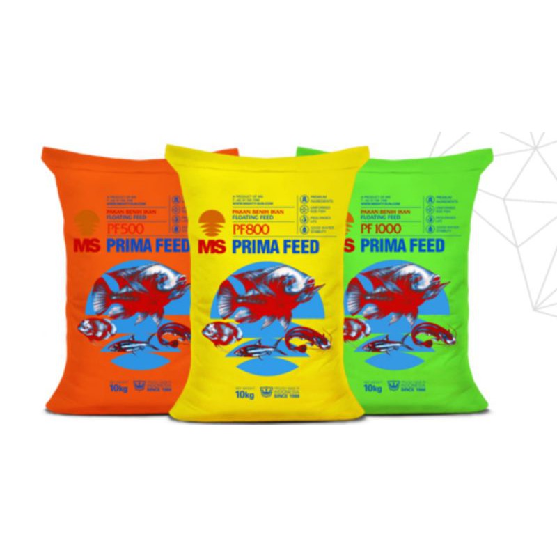 sentrat pelet ikan sak pf pf100 pf 500 pf800 pf1000 10kg matahari sakti