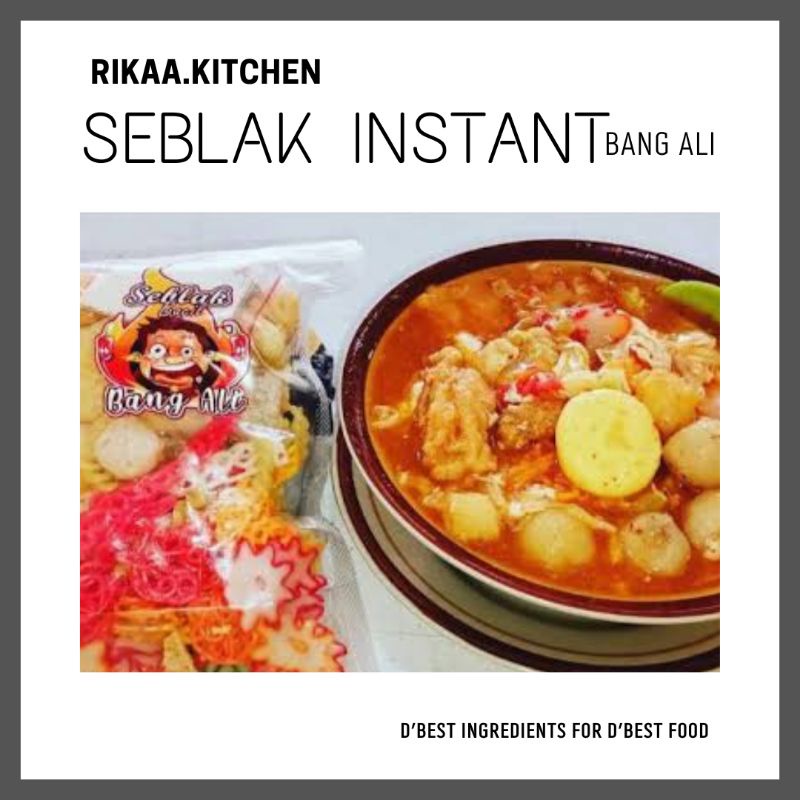 

RIKAA.KITCHEN - SEBLAK INSTANT BANG ALI
