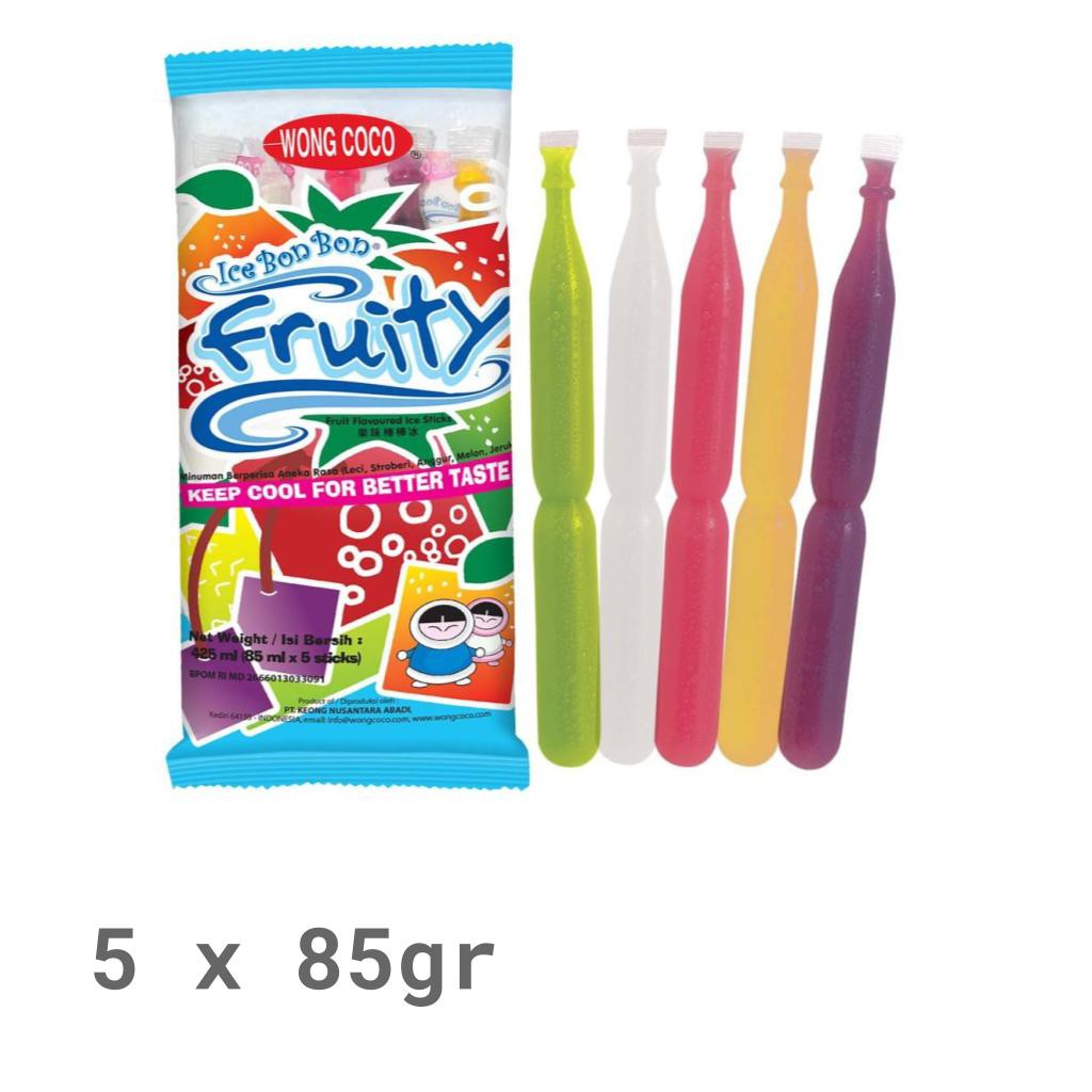 

Wong Coco Fruit Juice Stick 5 x 85 gr