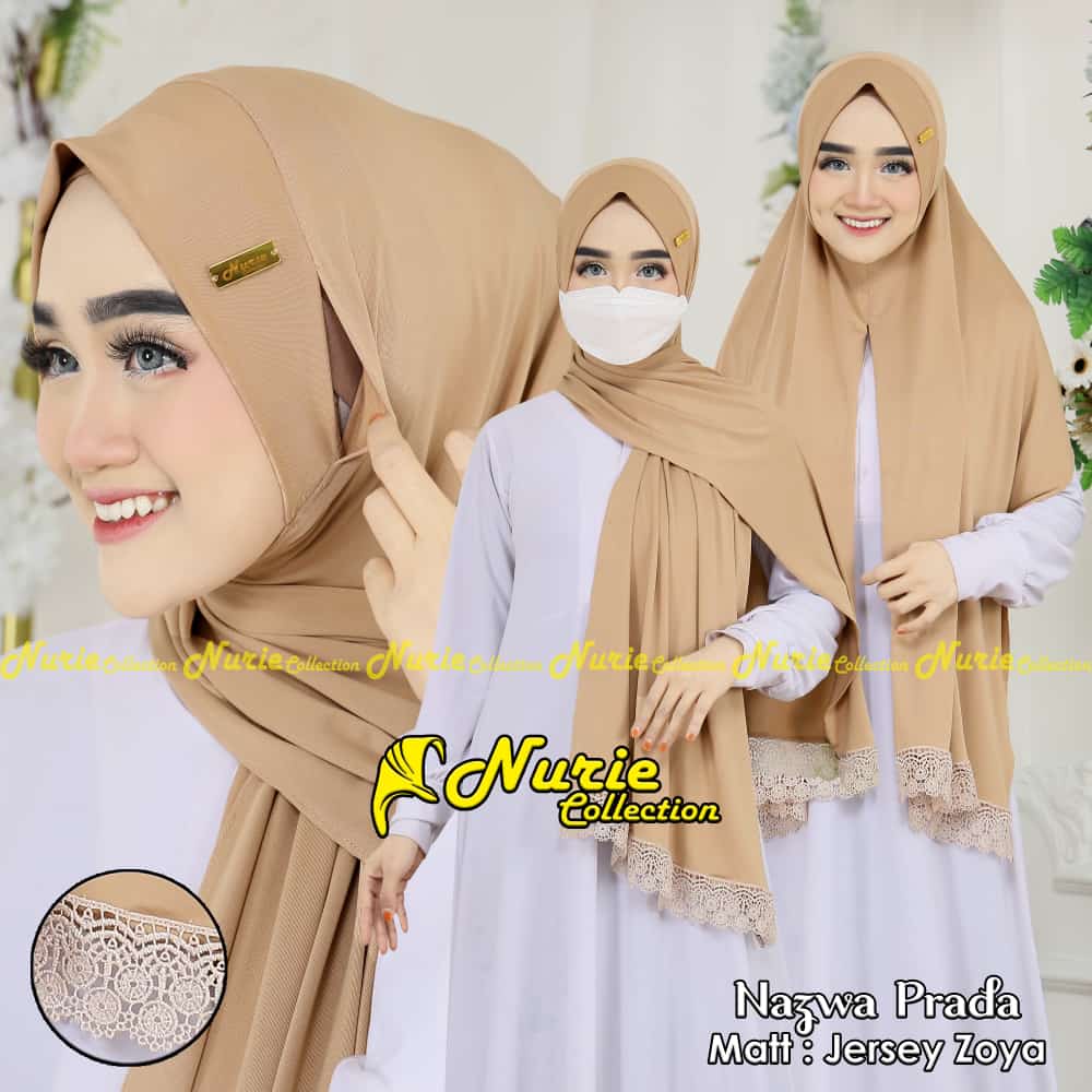 PASHMINA NAJWA PRADA ORI NURIE COLLECTION