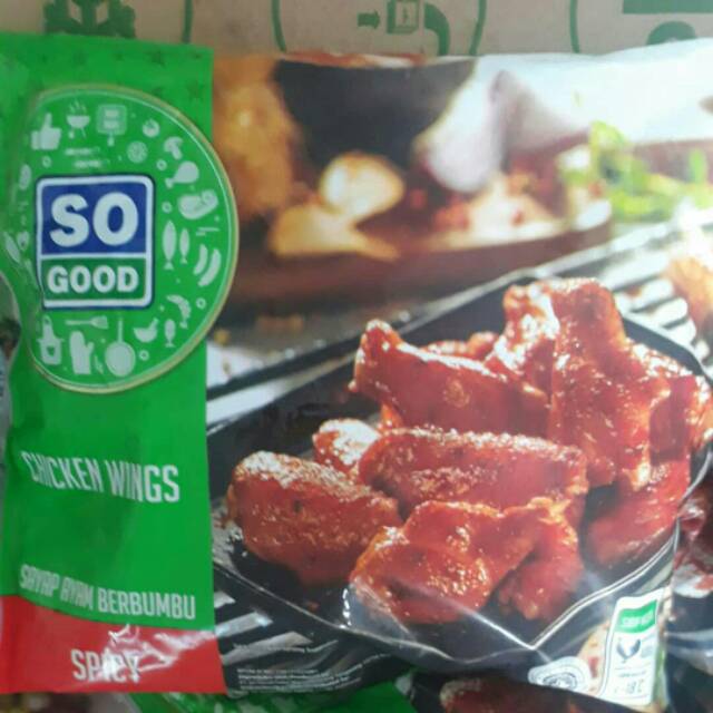

So good spacy wings 400gr paha sayap