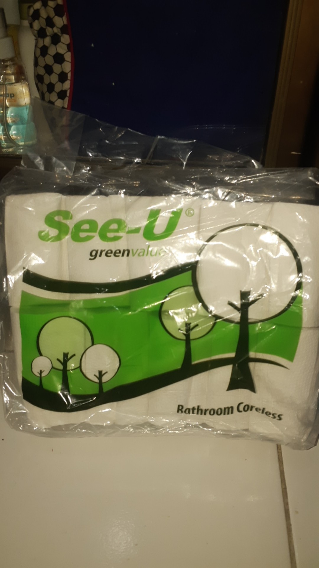 Tissue Bathroom Roll Coreless See U (1pak Isi 10)