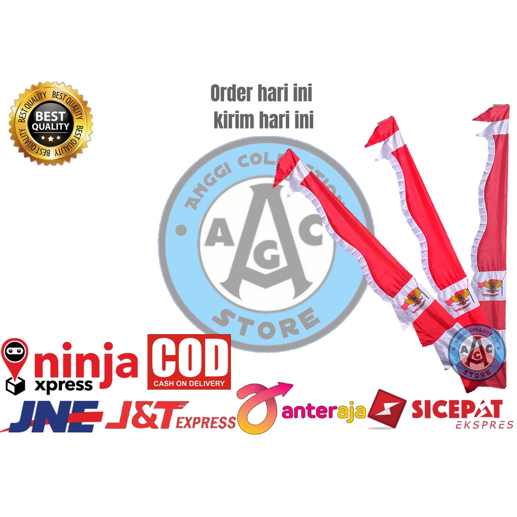 UMBUL-UMBUL KUDA LAUT MERAH PUTIH