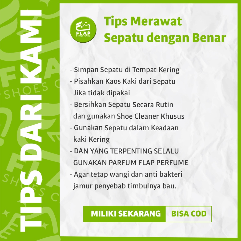 Flap Shoes Care Pewangi Sepatu Anti Bau dan Bakteri